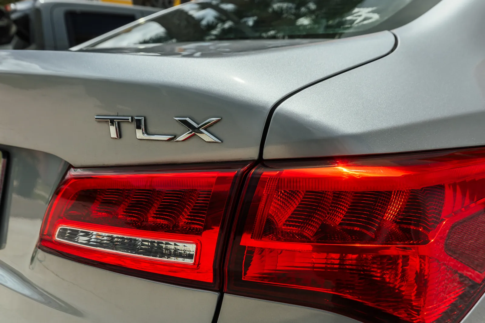 Detailed Acura exterior with clean paint finish